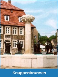 Knappenbrunnen in Lutherstadt Eisleben